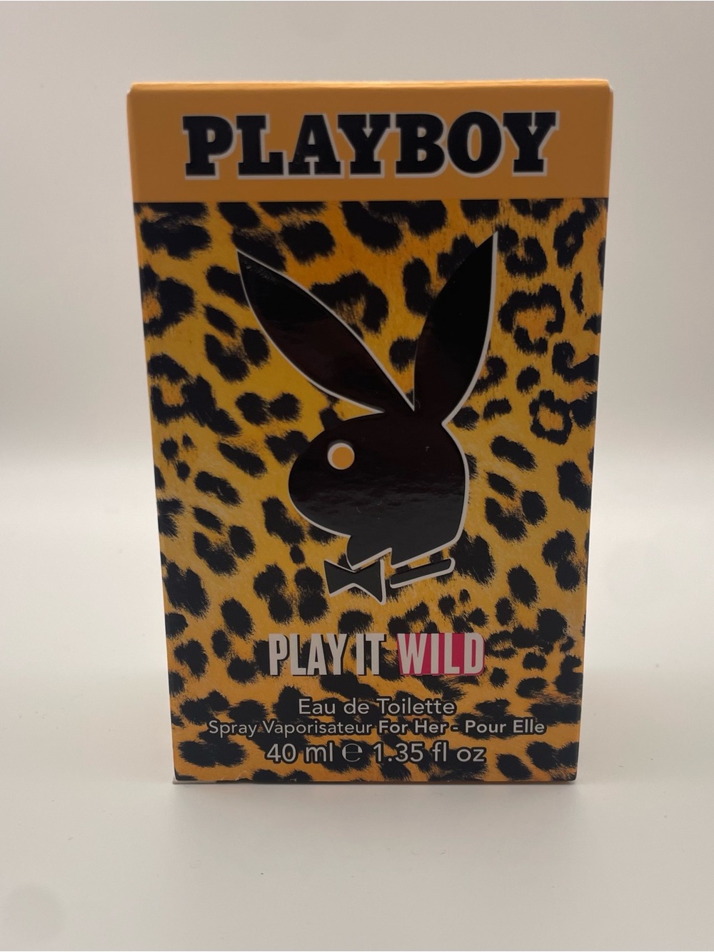 PLAYBOY Play It Wild Eau de Toilette For Woman’s 40ml / 1.35 Fl.Oz Brand New